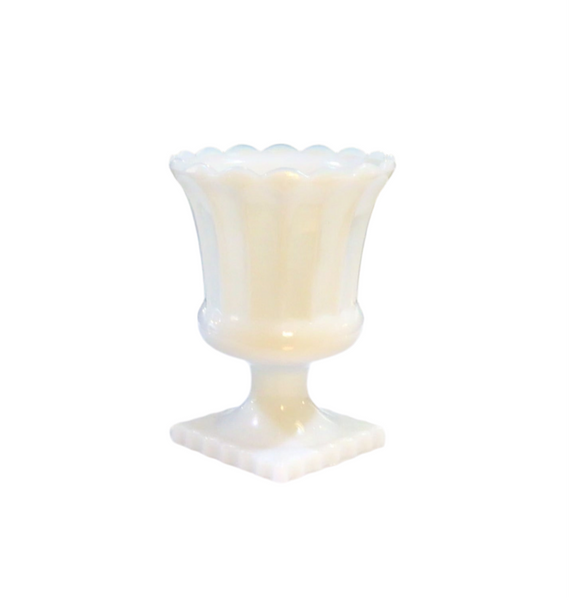 Vintage Milk Glass Vase/Planter