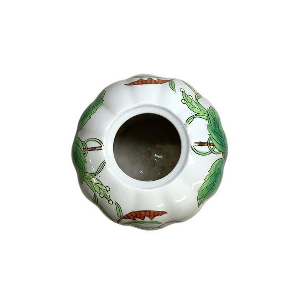 Vintage Floral Ceramic Vase