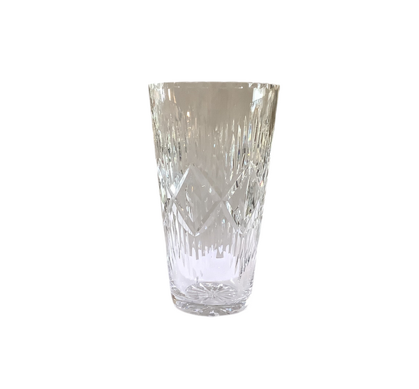 Vintage Crystal Vase 9"