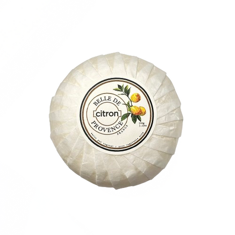 Citron Round French Soap