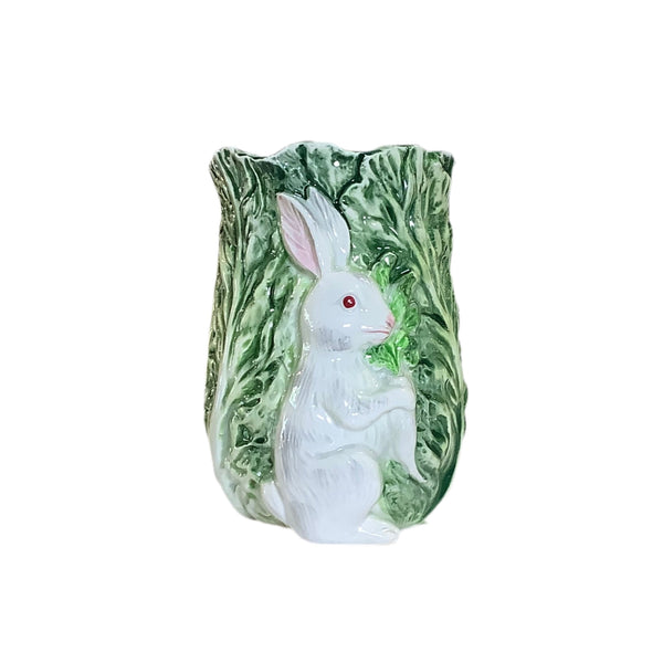 Vintage “Rabbit Patch” Shefford Ceramic Vase