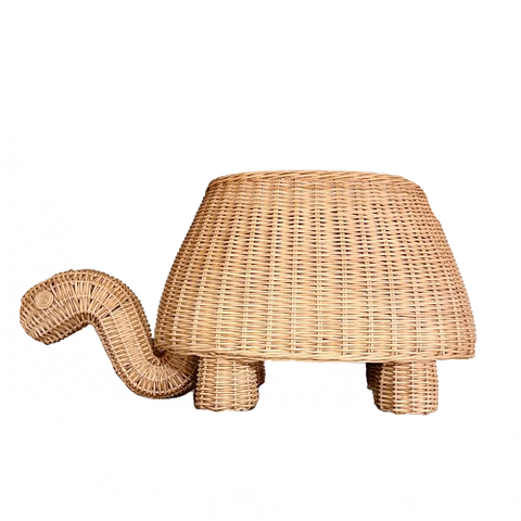 Large Rattan Turtle Basket