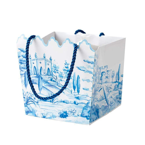 Tuscan Toile Small Cachepot Gift Box
