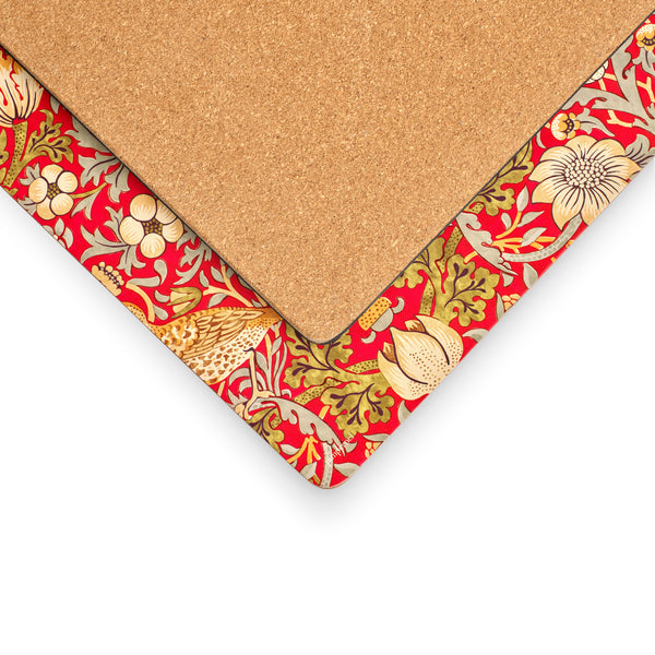 Pimpernel William Morris Strawberry Thief Red Placemats Set of 4