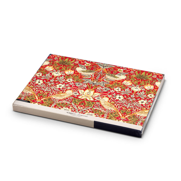 Pimpernel William Morris Strawberry Thief Red Placemats Set of 4