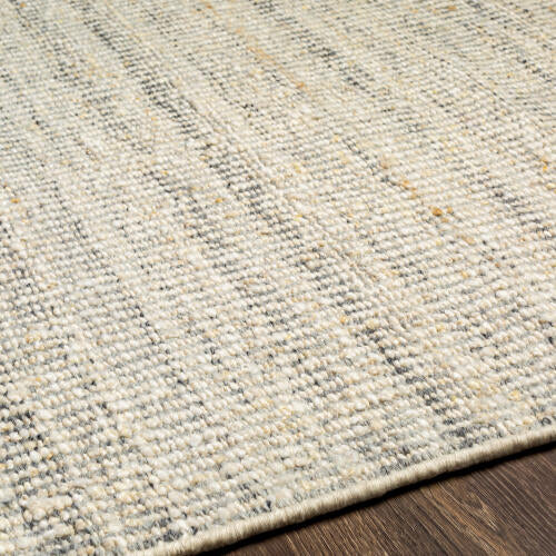 Sadie Handmade Rug - Cream/Pale Blue
