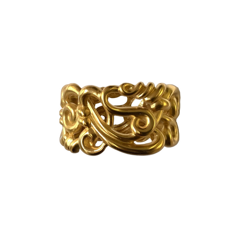 Vintage Anne Klein Matte Gold Bangle