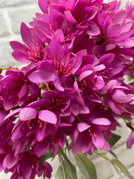 Hot Pink Weigela Spray 16"