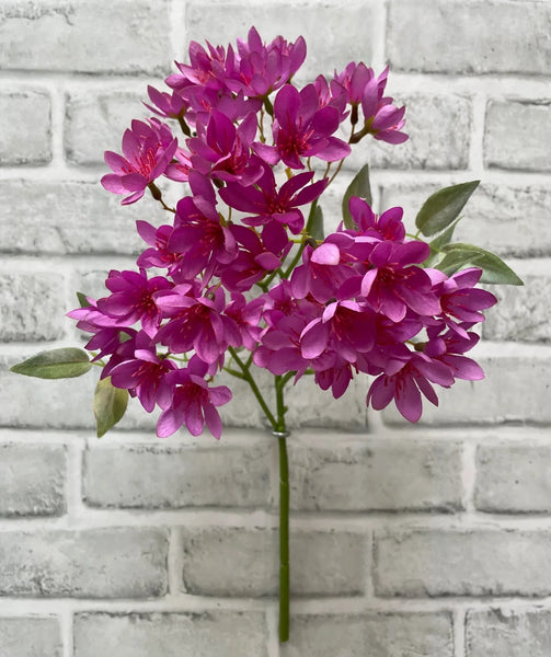 Hot Pink Weigela Spray 16"