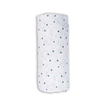 Cotton Muslin Swaddle Blanket - Stars