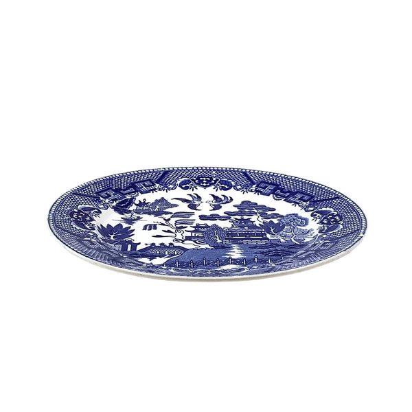 Vintage Blue Willow Salad/Dessert Plate I