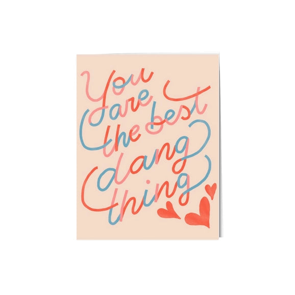 Best Dang Thing Card