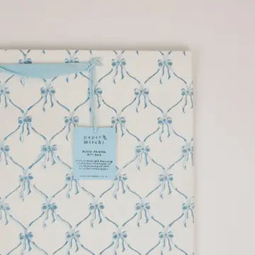 Hand Block Printed Gift Bags - Bows Alaska