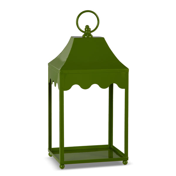 Green Lantern with Scallop Edge