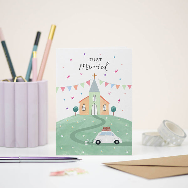 Just Married Card
