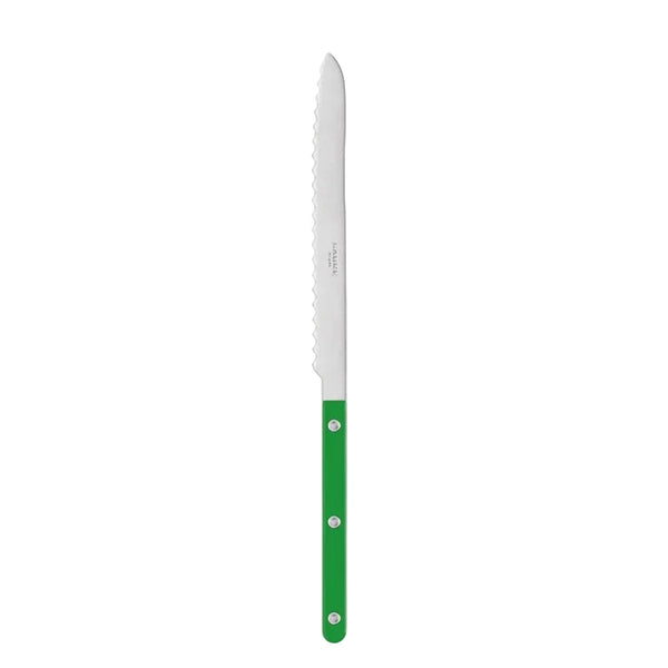 Sabre Bistrot Bread Knife - Garden Green