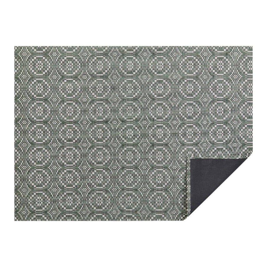 Chilewich Overshot Woven Indoor/Outdoor Floor Mat - Thyme