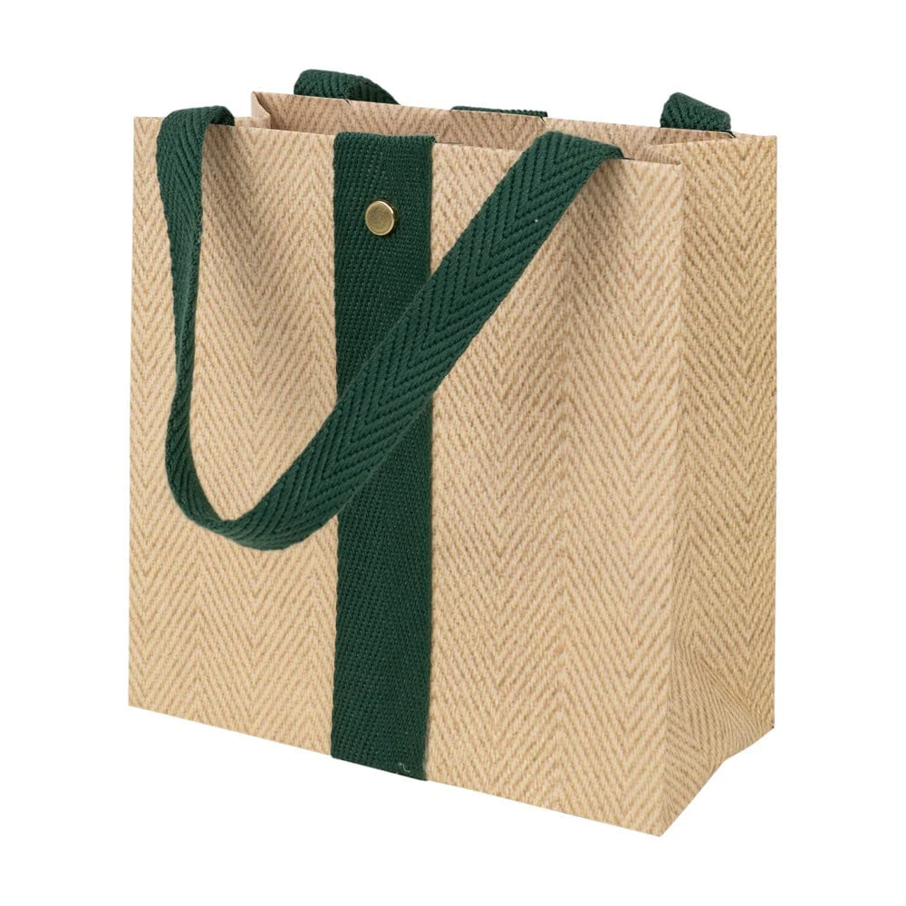 Jute & Twill Natural/Hunter Gift Bags