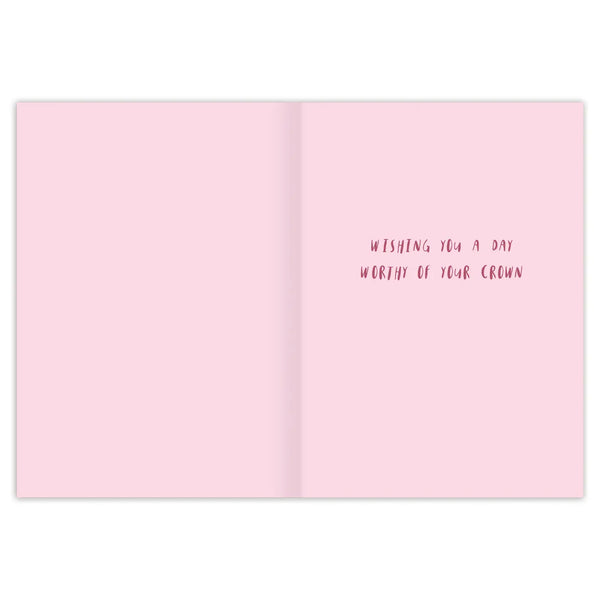 Queen of Moms Mother's Day Card