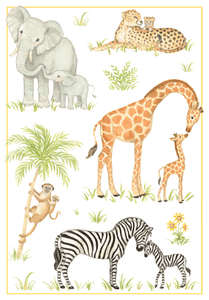 Parent & Baby Animal Card