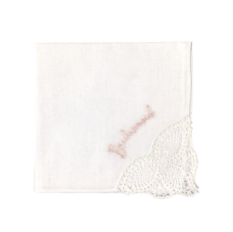 Bridesmaid Hankie
