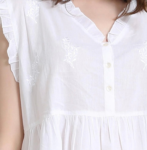 Helen Sleeveless Nightgown