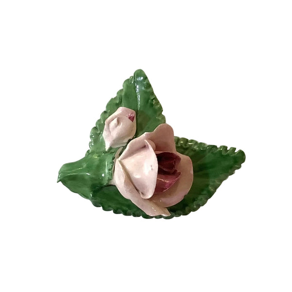 Vintage Porcelain Herend Lilac Rose II