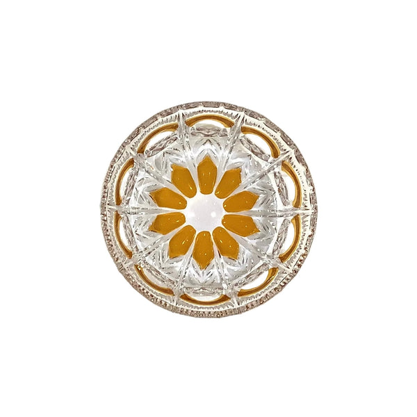Vintage German Cut Glass Bowl
