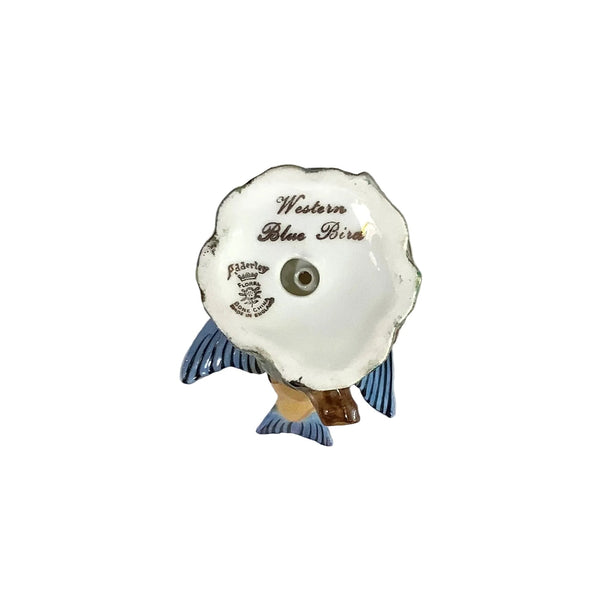 Vintage Royal Adderley Western Blue Bird Figurine