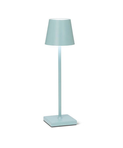 Classic Shade LED Table Lamp - Powder Blue