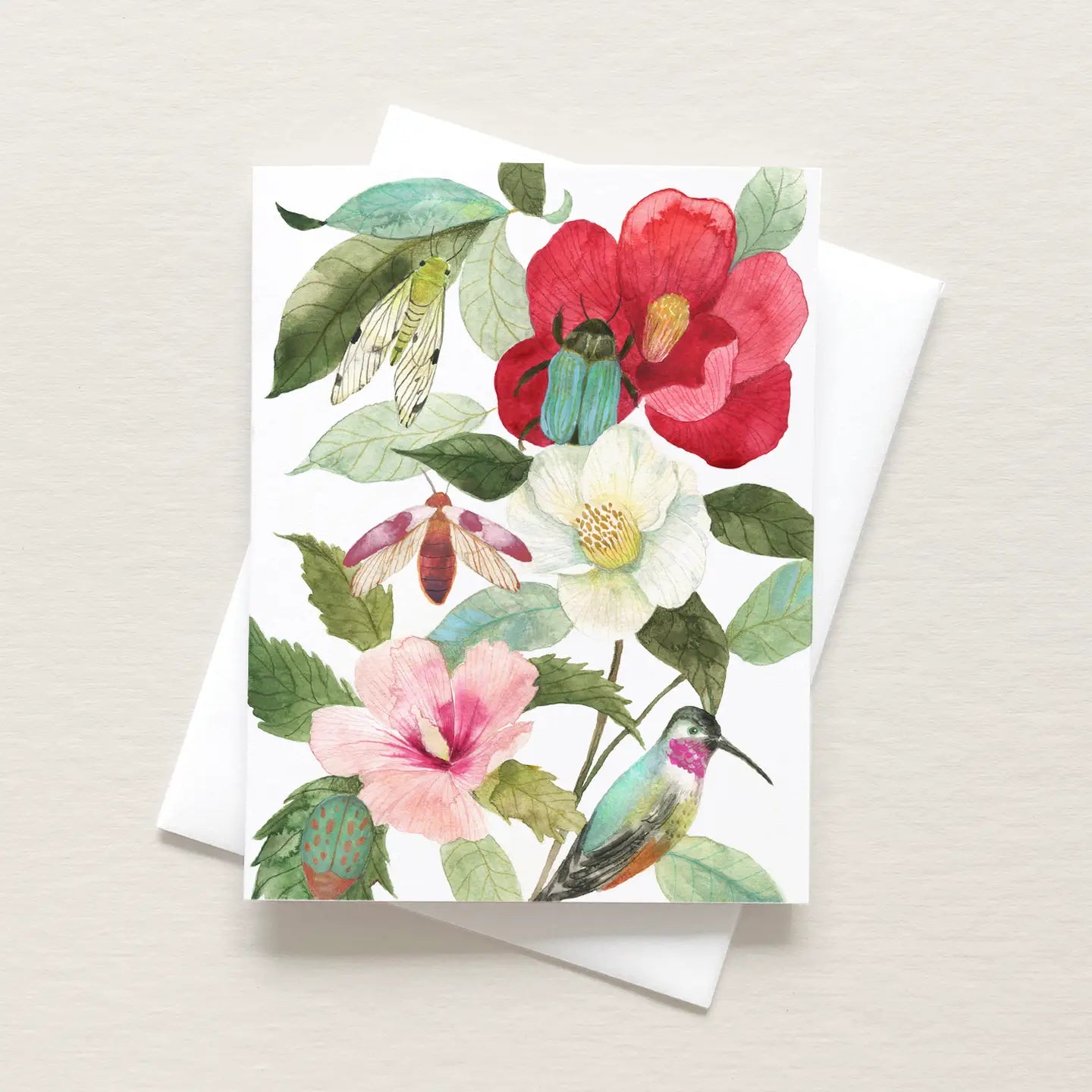 Garden Creatures Art Card