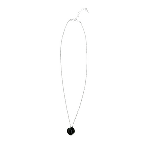 Grey Diamond Pendant Necklace