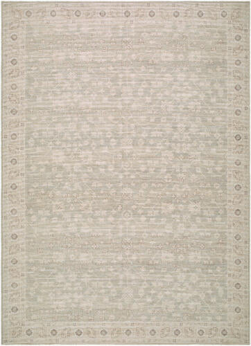 Asha Machine Woven Rug - Sage