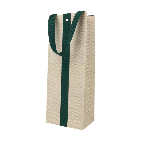 Jute & Twill Natural/Hunter Gift Bags