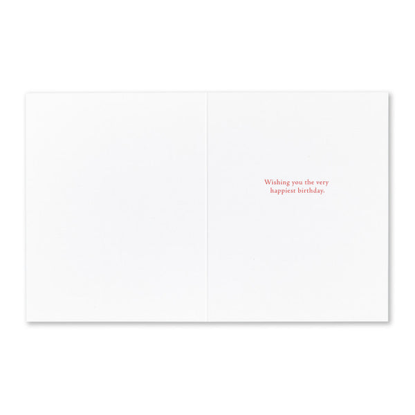 Joy Is Never Tomorrow, It Is Always Now Card
