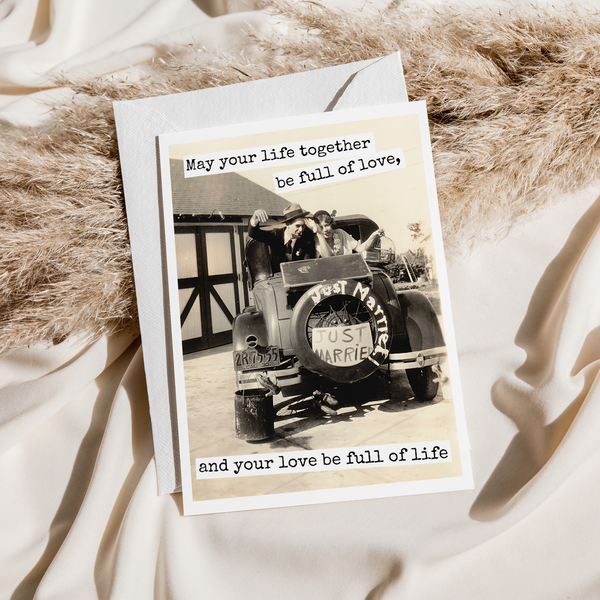 Wedding Card. May Your Life Together Be Full Of Love... Card