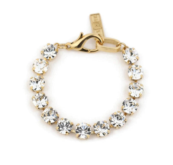 Izzy Bracelet Antique Gold in Clear