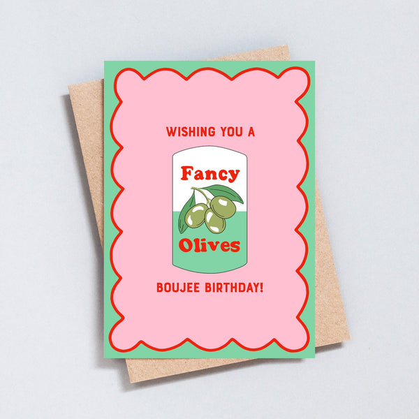 Wishing You a Boujee Birthday Greeting Card