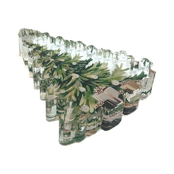 Acrylic Napkin Weight - Christmas Tree