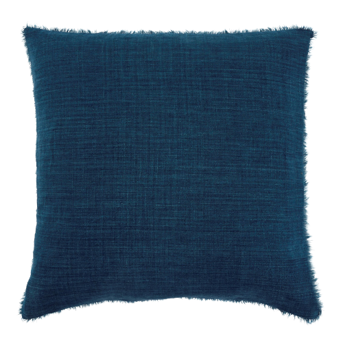 Lina Linen Pillow - Cobalt