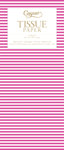 Mini Fuchsia Stripe Tissue Paper - 4 Sheets