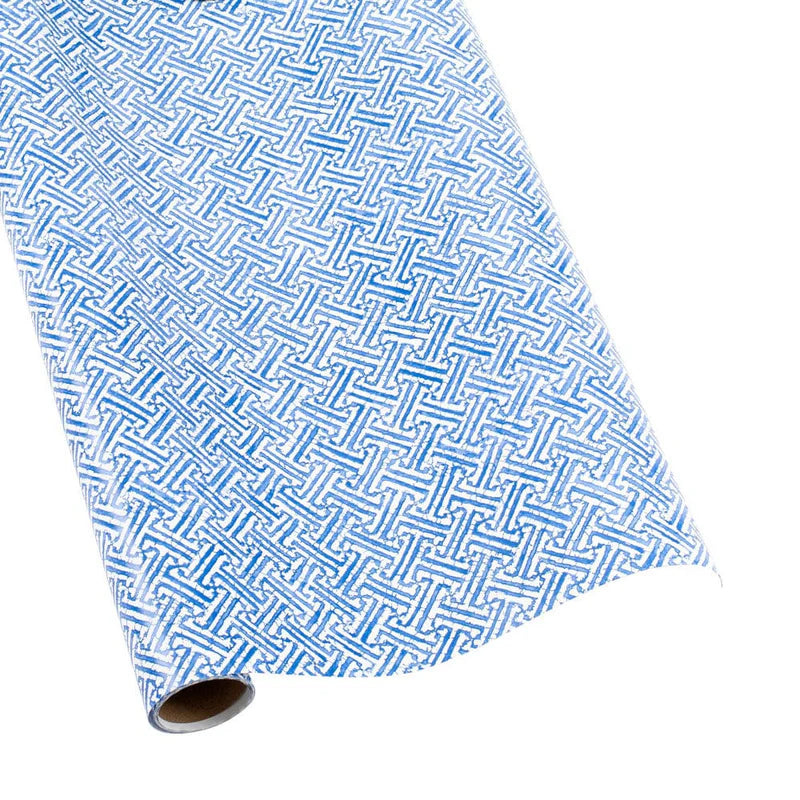 Fretwork Blue Roll Wrap