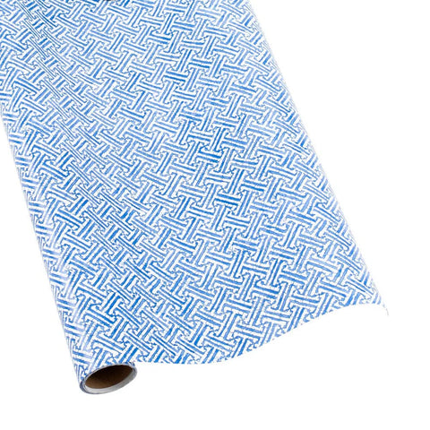 Fretwork Blue Roll Wrap