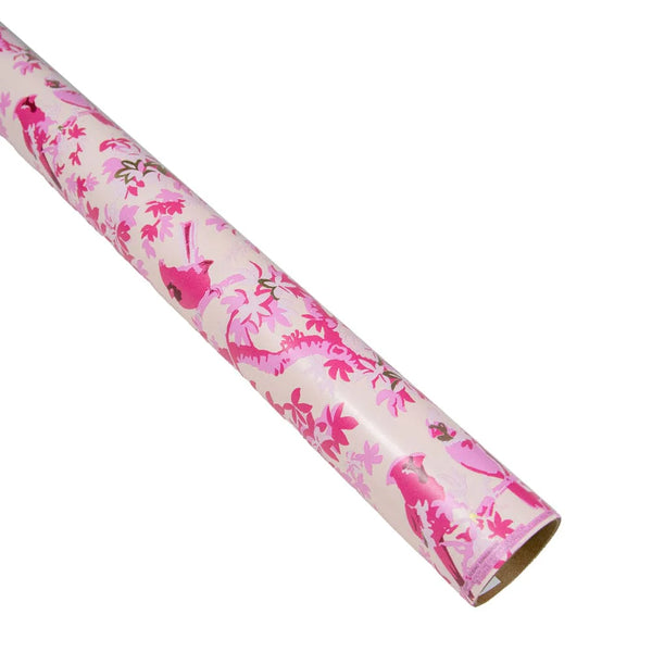 Scenic Songbirds Rose Gift Wrapping Paper