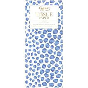 Just Spots Blue Tissue Paper
