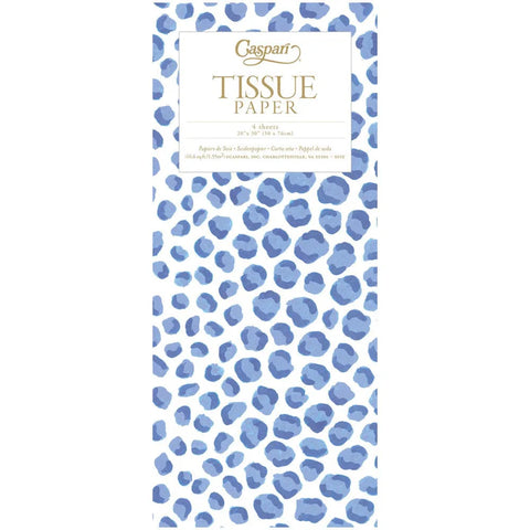 Just Spots Blue Tissue Paper