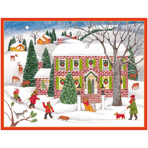 Snow Fun Classic Boxed Christmas Cards