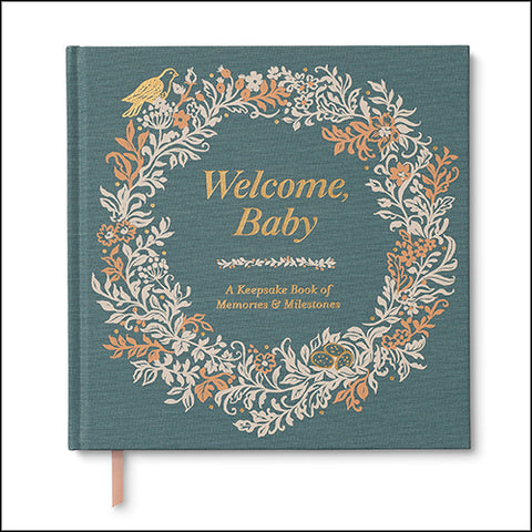 Welcome Baby Keepsake Book of Memories & Milestones