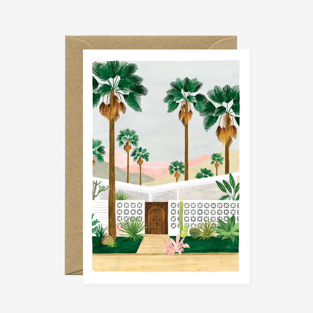 Palm Spring Card