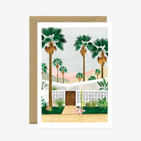 Palm Spring Card
